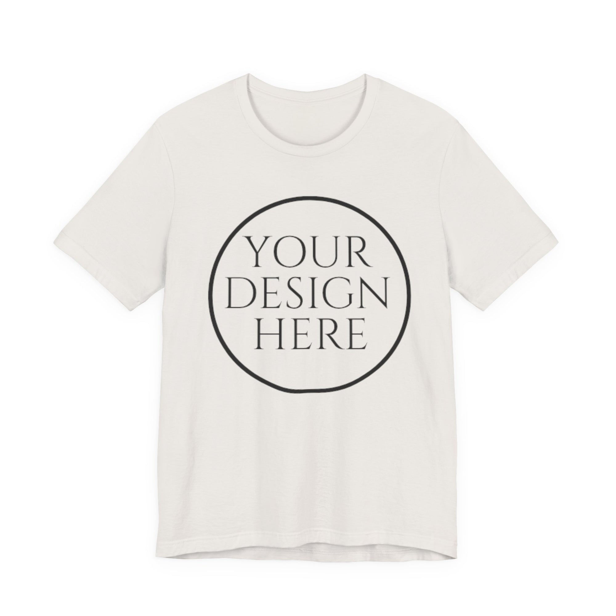Custom Bella + Canvas 3001 Jersey Tee – Personalized Modern Style & Comfort