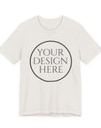 Custom Bella + Canvas 3001 Jersey Tee – Personalized Modern Style & Comfort