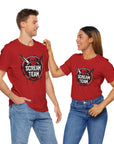 Scream Team Graphic Tee, Halloween Shirt, Unisex Casual Wear, Spooky Party Outfit, Horror Lovers Gift, Movie Night Apparel