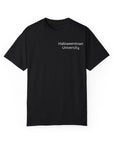 Halloweentown University - Unisex Garment-Dyed T-shirt Black T-Shirt