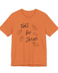 Fall for Jesus - Unisex Tee Burnt Orange T-Shirt