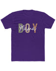 MAMAS BOY Crew Tee Solid Purple Rush T-Shirt