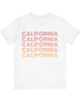 California - Men's Jersey Tee White T-Shirt