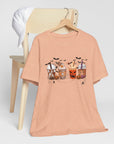 Halloween Coffee Time - Unisex Tee Shirt T-Shirt