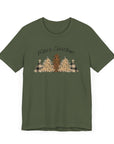 Merry Christmas Trees Women's Tee Military Green T-Shirt