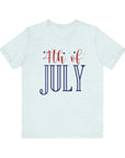 4TH OF JULY Women's Tee Heather Ice Blue T-Shirt