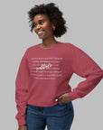 Gratitude Lightweight Sweatshirt Sweatshirt