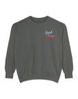 Focus On the Good Things - Unisex Sweatshirt Pepper Sweatshirt