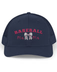 Snapback Cap - Baseball Mama Enthusist Gift Idea Navy One size Hats