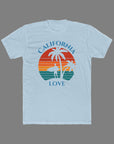 California Love - Men's Tee Shirt Solid Light Blue T-Shirt