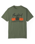 Thankful Grateful Blessed - Garment-Dyed T-shirt Sage T-Shirt