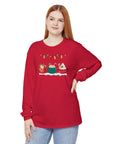 Long Sleeve T-Shirt Christmas Cheers Coffee Time Unisex Long-sleeve