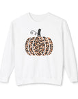Fall Pumpkin Lightweight Sweatshirt White Sweatshirt