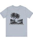 California - Men's Jersey Tee Shirt Light Blue T-Shirt