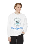 Custom Design Crewneck Sweatshirt - Personalized Logo & Colors | Comfort Colors