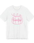 Pink Thankful - Women's Cancer Awareness Tee Solid White Blend T-Shirt