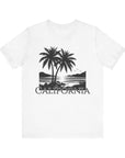 California - Men's Jersey Tee Shirt White T-Shirt