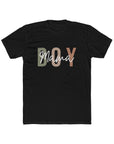 MAMAS BOY Crew Tee Solid Black T-Shirt