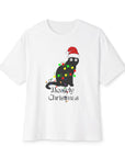 Christmas Meowly Oversized Tee - Furbaby Lover Tee Shirt White T-Shirt
