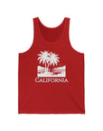 California - Women's Jersey Tank Top Red Tank Top