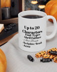 Personalized Ceramic Mug with Inspirational Quotes - Custom Gift for Coffee Lovers