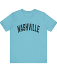 NASHVILLE Women's Tee Shirt Turquoise T-Shirt