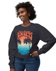 CHASING SUNSET Women's Lightweight Crewneck Sweatshirt Sweatshirt