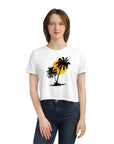 Relax - Women's Flowy Cropped Tee T-Shirt
