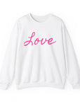 Valentine Love Women's Sweatshirt White Sweatshirt
