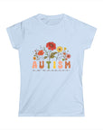 AUTISM Awareness Women's Tee Light Blue T-Shirt