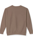 Brown sweatshirt on a white background