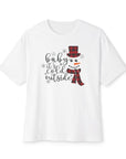 Christmas Women's Tee - Baby It's Cold Outside White T-Shirt