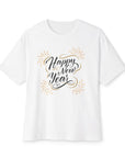 New Year Boxy Tee Shirt White T-Shirt