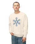Snowflake Crewneck Sweatshirt — Comfy Winter Soft and Warm Pullover