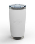 Engraved 20oz Riva Tumbler — Personalized Stainless Travel Cup White 20oz Mug