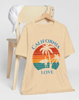 State of California Love - Women's Jersey T-Shirt Soft Cream T-Shirt