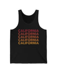 CALIFORNIA Women's Jersey Tank Black Tank Top