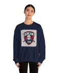 Scream Team Crewneck Sweatshirt - Perfect for Halloween, Casual Style, Cozy Comfort, Unisex Gift, Horror Fans
