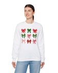 Christmas Bows Sweatshirt Sweatshirt