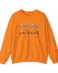 Hallo Friends - Unisex Crewneck Sweatshirt Safety Orange Sweatshirt