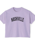 NASHVILLE Women's Boxy Tee Orchid T-Shirt