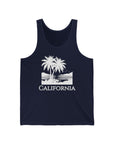 California - Women's Jersey Tank Top Navy Tank Top