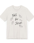 Fall for Jesus - Unisex Tee Vintage White T-Shirt