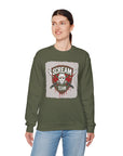 Scream Team Crewneck Sweatshirt - Perfect for Halloween, Casual Style, Cozy Comfort, Unisex Gift, Horror Fans