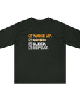 WAKE UP GRIND SLEEP REPEAT Women's Performance T-shirt Black T-Shirt