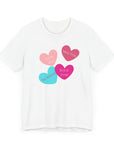 T-Shirt - Candie Hearts - Valentine's Day Fun White T-Shirt