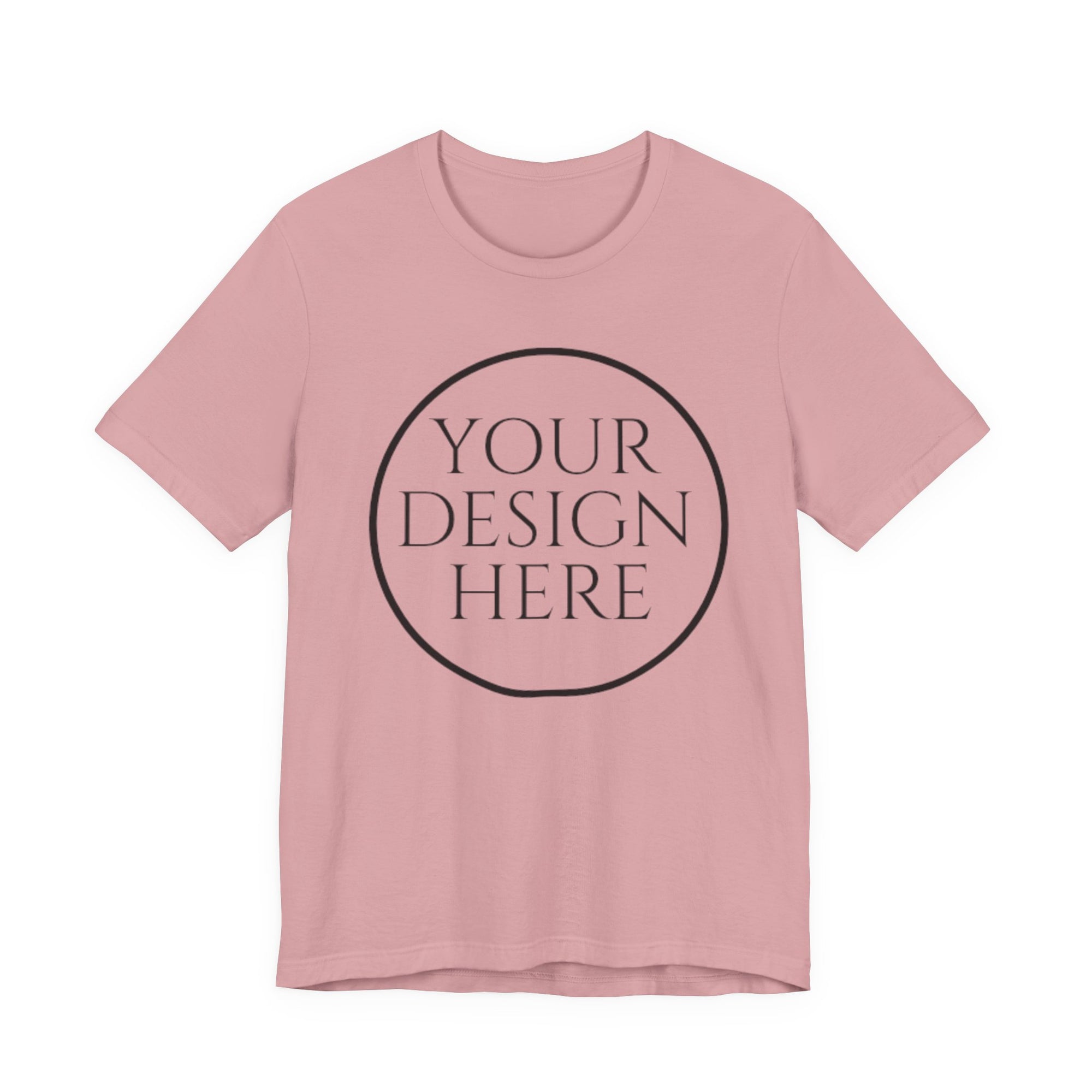 Custom Bella + Canvas 3001 Jersey Tee – Personalized Modern Style & Comfort