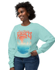 CHASING SUNSET Women's Lightweight Crewneck Sweatshirt Sweatshirt