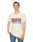 AMERICA AMERICA Women's Softstyle T-Shirt