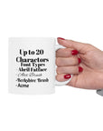 Personalized Ceramic Mug with Inspirational Quotes - Custom Gift for Coffee Lovers